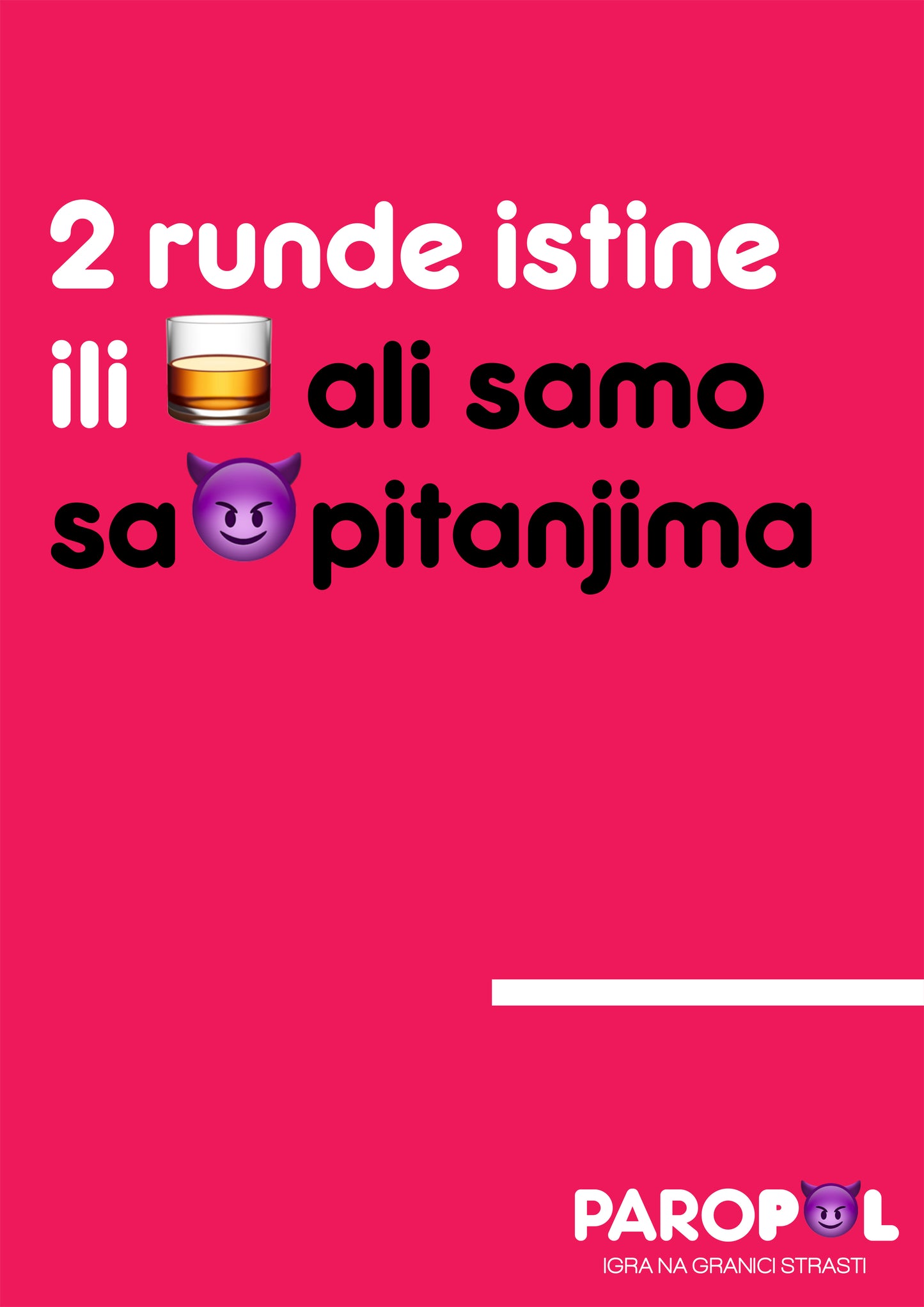 PAROPOL Kartice - Igra za parove koji žele više 👩‍❤️‍👨