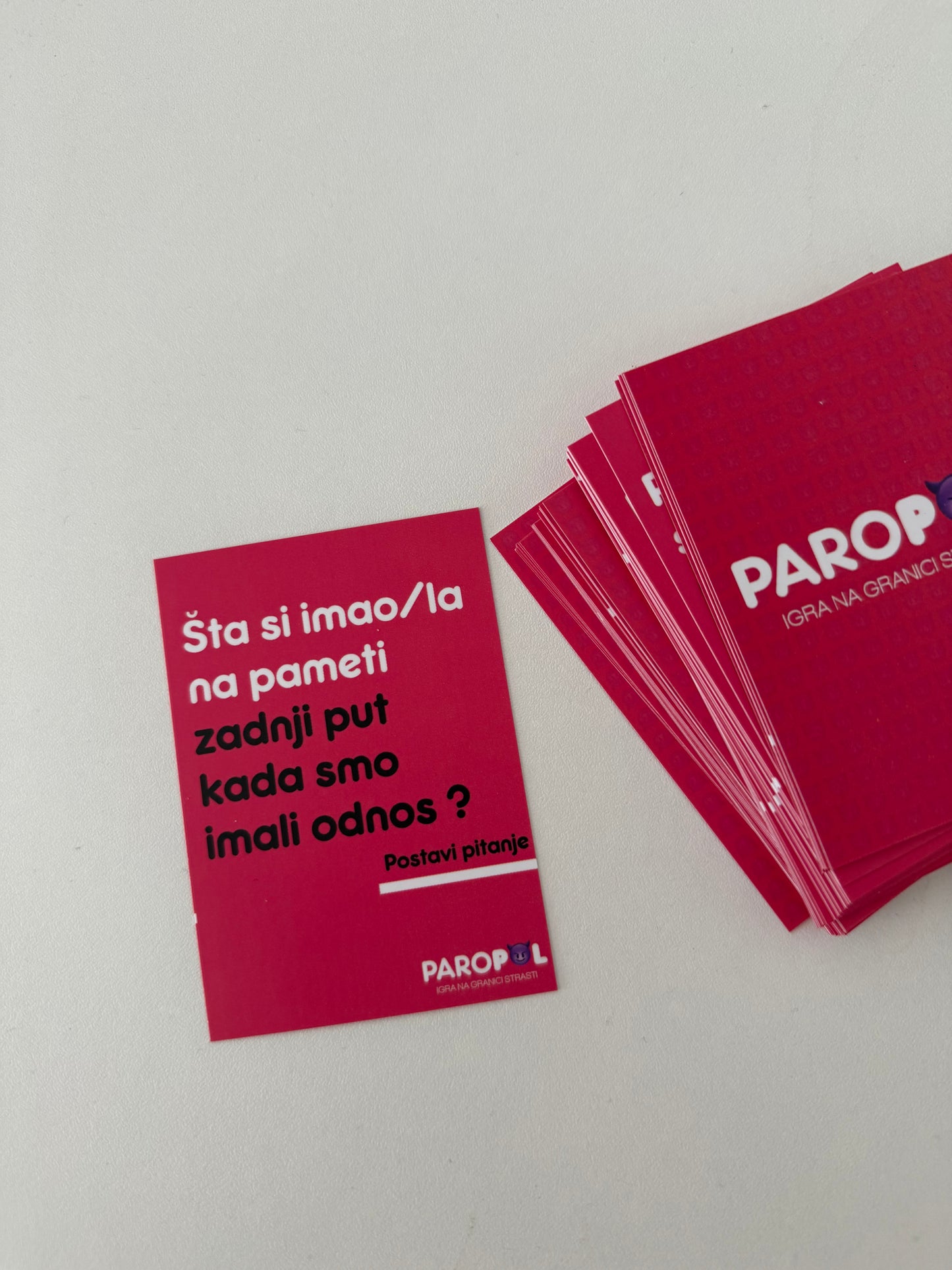 PAROPOL Kartice - Igra za parove koji žele više 👩‍❤️‍👨